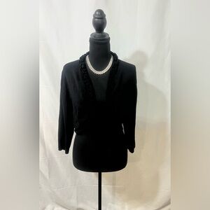 Nina Leonard Black Blazer